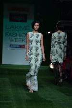 Model walk the ramp for Masaba Show at Lakme Fashion Week 2013 Day 1 in Grand Hyatt, Mumbai on 22nd March 2013 (18).JPG